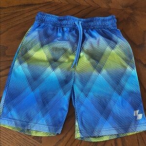 The Children's Place Blue and Green Shorts Boys Size M or 7/8